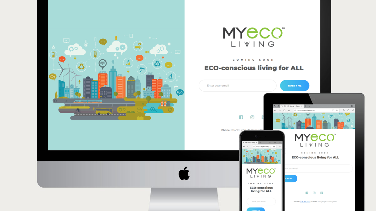 MYECO-LIVING Site Launch